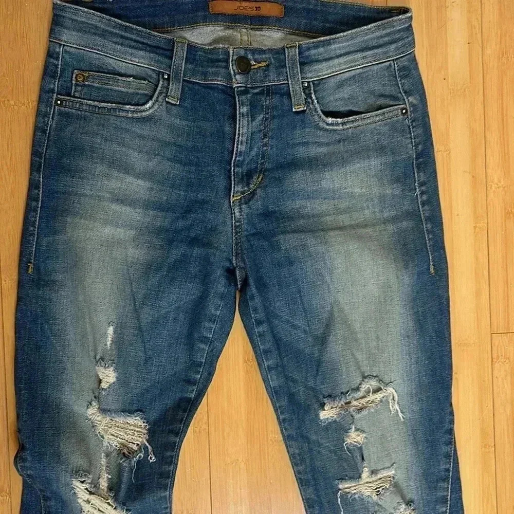 Joe’s Jeans Gretchen Style Distressed Skinny Denim Jeans size 26 - Picture 2 of 8